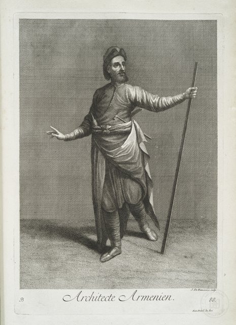 Ottoman People, Soldiers, Officers, Costumes — Portrait from the archive