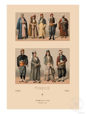 Osmanlı Halkı ve Kostümleri — Portre ve kişi arşivi