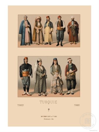 Osmanlı Halkı ve Kostümleri — Portre ve kişi arşivi