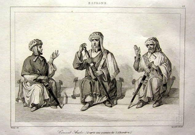 Ottoman People, Soldiers, Officers, Costumes — Portrait from the archive