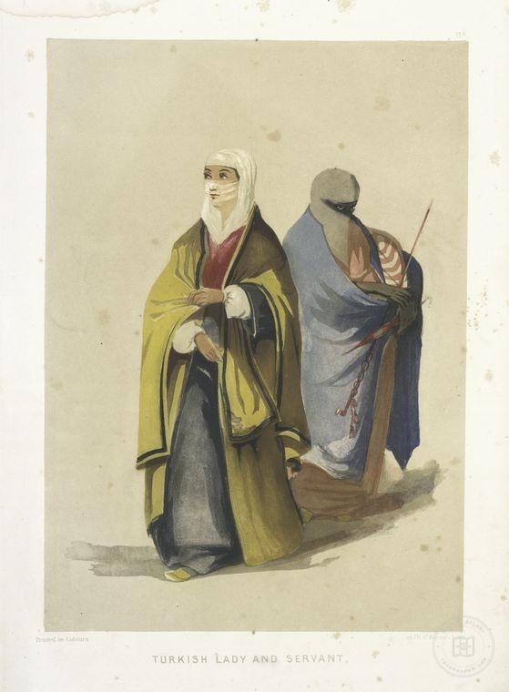 Osmanlı Halkları, Askerleri, Memurlar, Kostümleri — Portre ve kişi arşivi