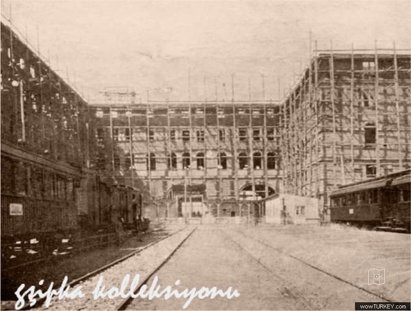 Haydarpaşa Gari İnsaati