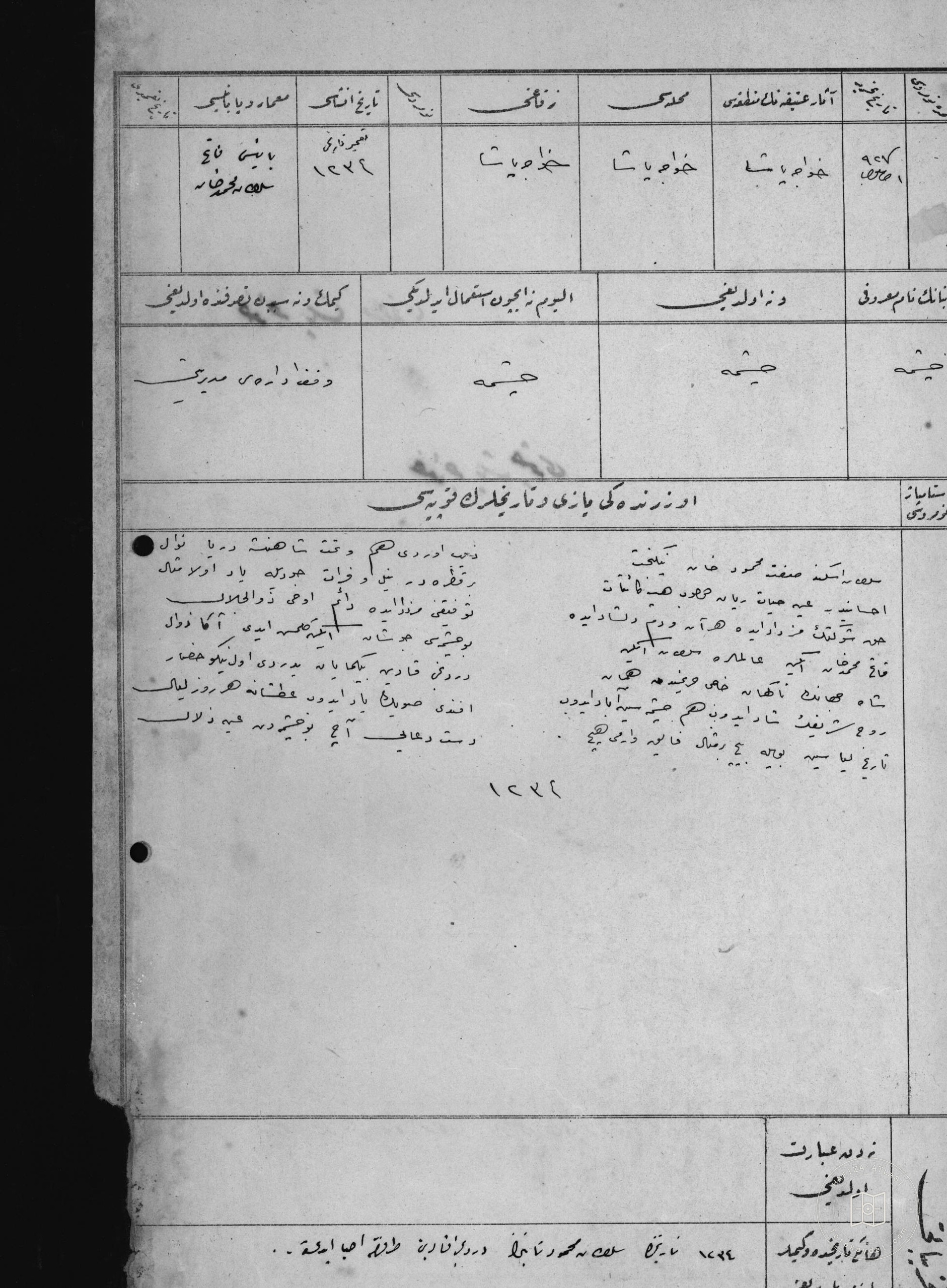 HOCA PAŞA Fountain — Document