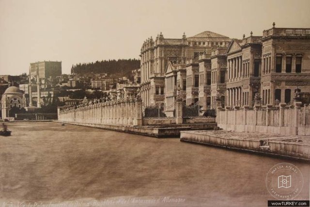 Dolmabahçe and Çırağan — Archive image