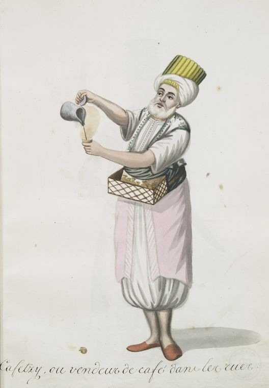 Ottoman People, Soldiers, Officers, Costumes — Portrait from the archive