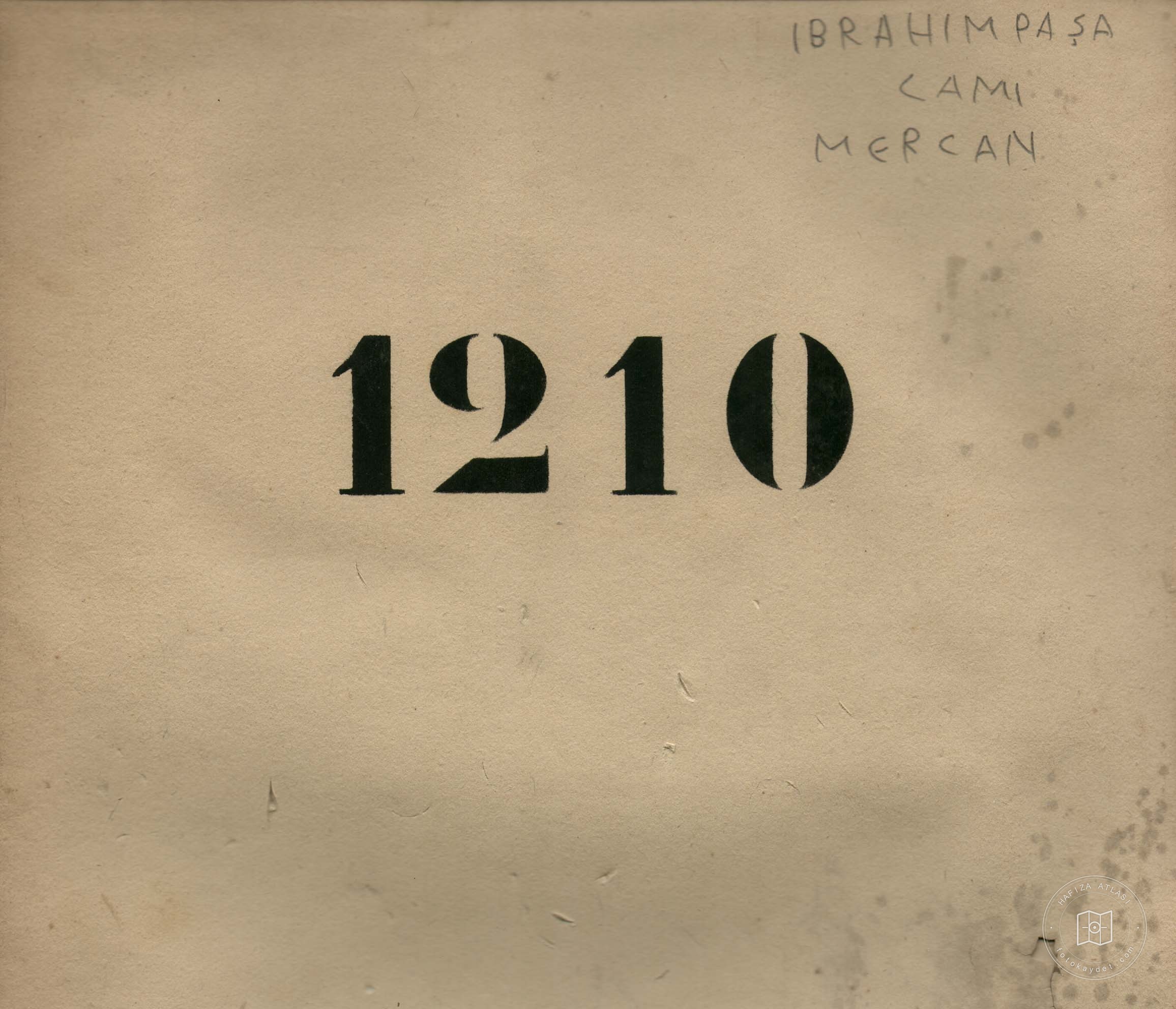 Ibrahim Pasha Mosque — Document
