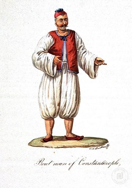 Osmanlı Halkı ve Kostümleri — Portre ve kişi arşivi