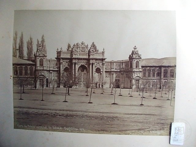 Dolmabahçe and Çırağan — Archive image