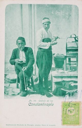 Esnaf-Sokak Kahvecisi