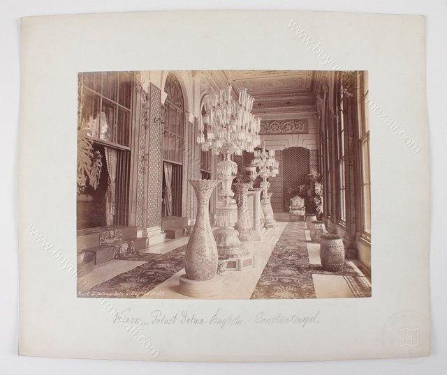 Dolmabahçe and Çırağan — View from the archive