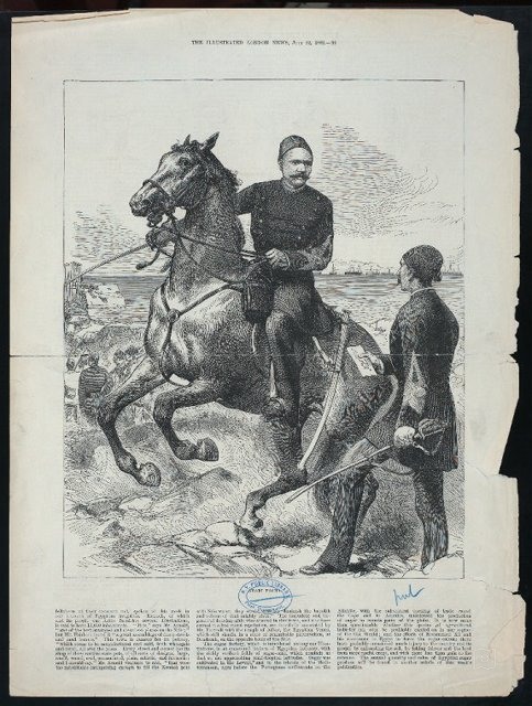 Ottoman People, Soldiers, Officers, Costumes — Portrait from the archive
