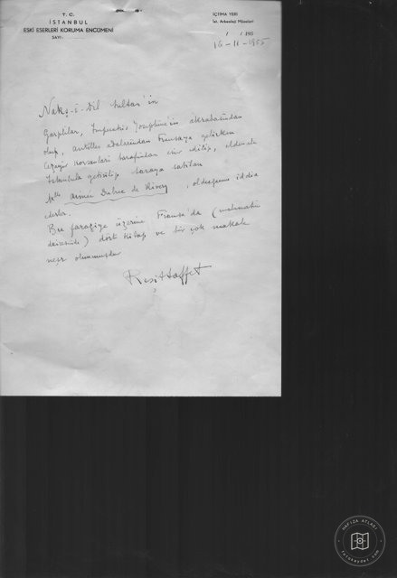 NAKŞIDİL SULTAN Tomb — Document