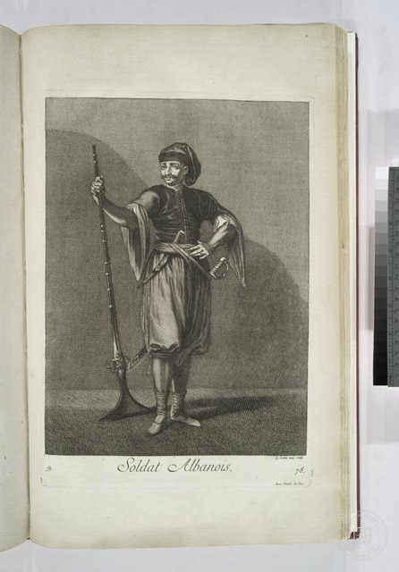 Ottoman People, Soldiers, Officers, Costumes — Portrait from the archive