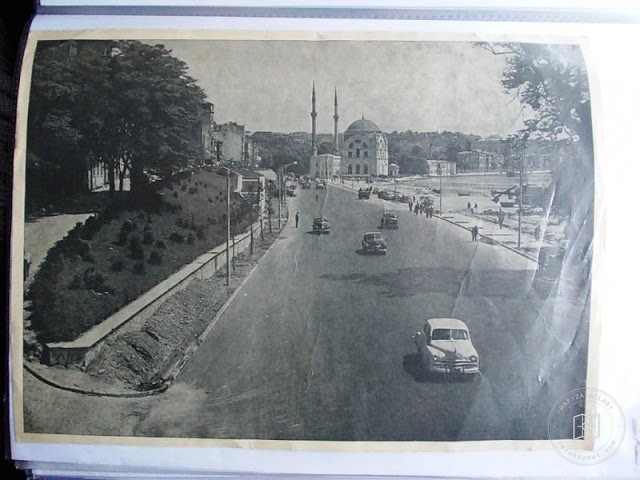 Dolmabahçe and Çırağan — Archive image
