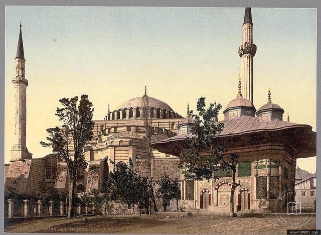 Mosque Of St Sophia And Ahmed Iıı F
