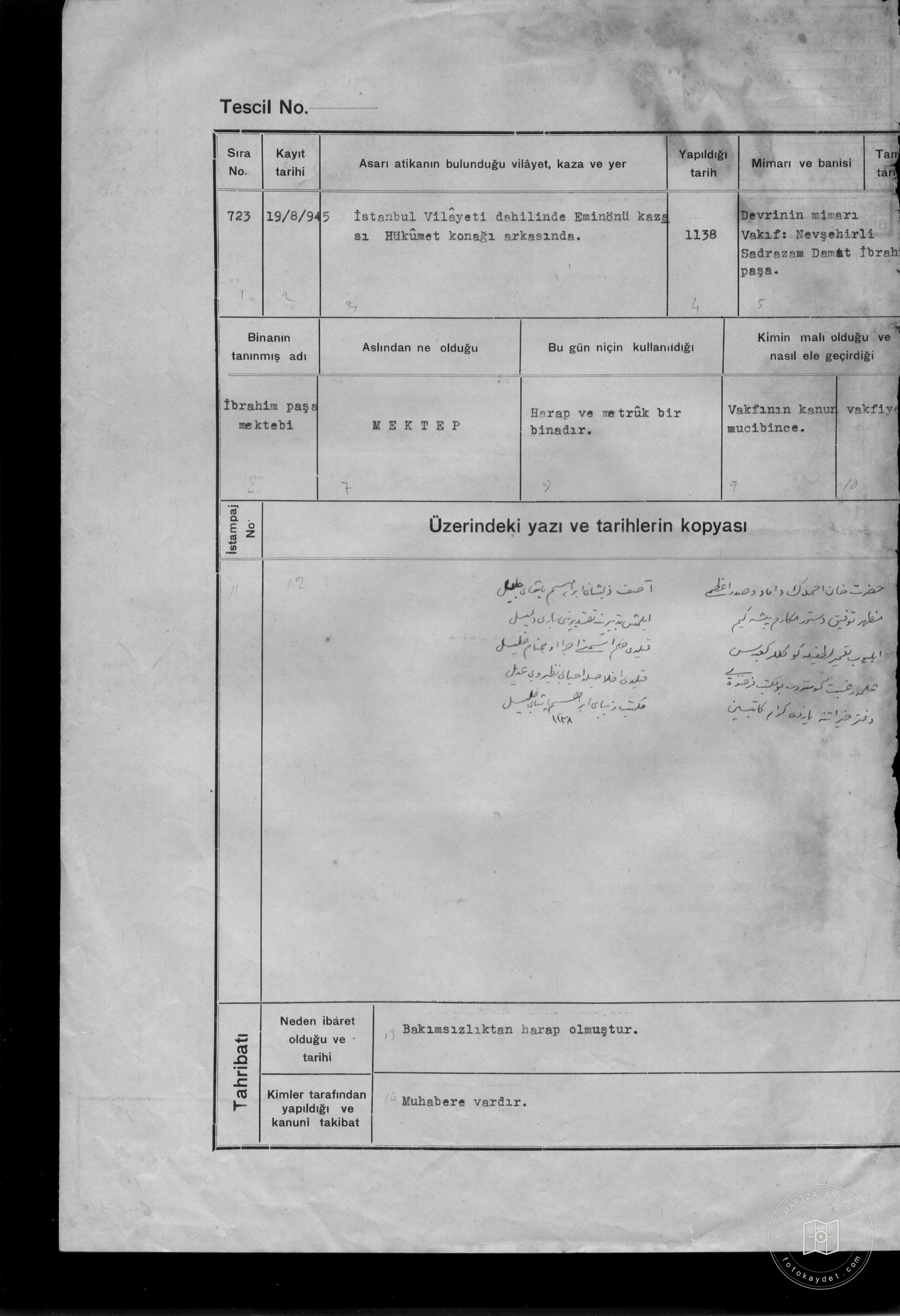 IBRAHİM PAŞA — Document