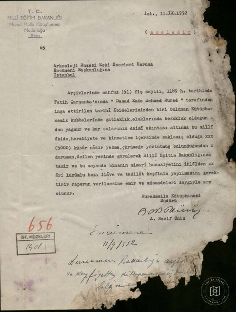 Fatih Carsamba Murat Molla Polehane — Archival document