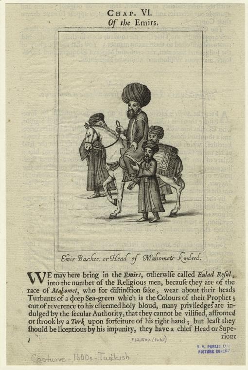 Ottoman People, Soldiers, Officers, Costumes — Portrait from the archive