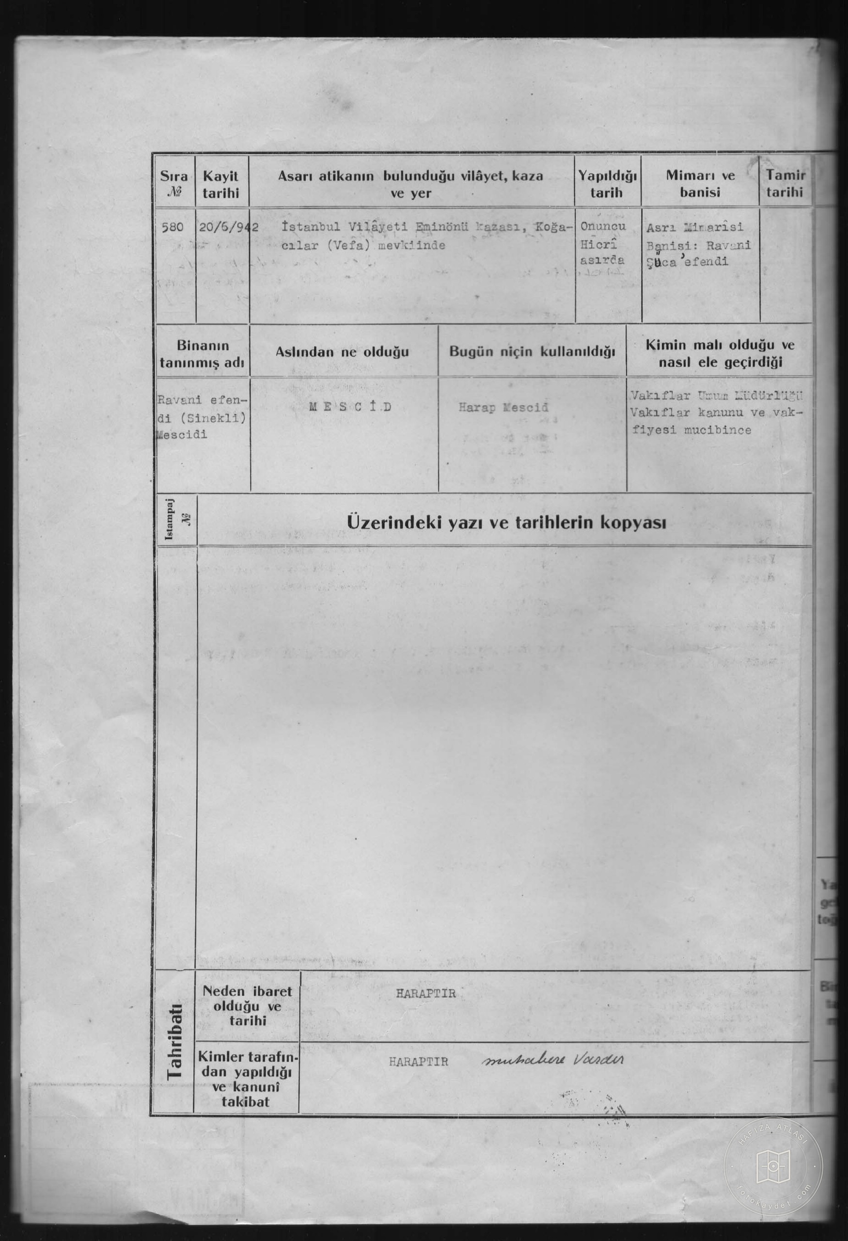 REVANİ EFENDİ (SUS)MES — Document
