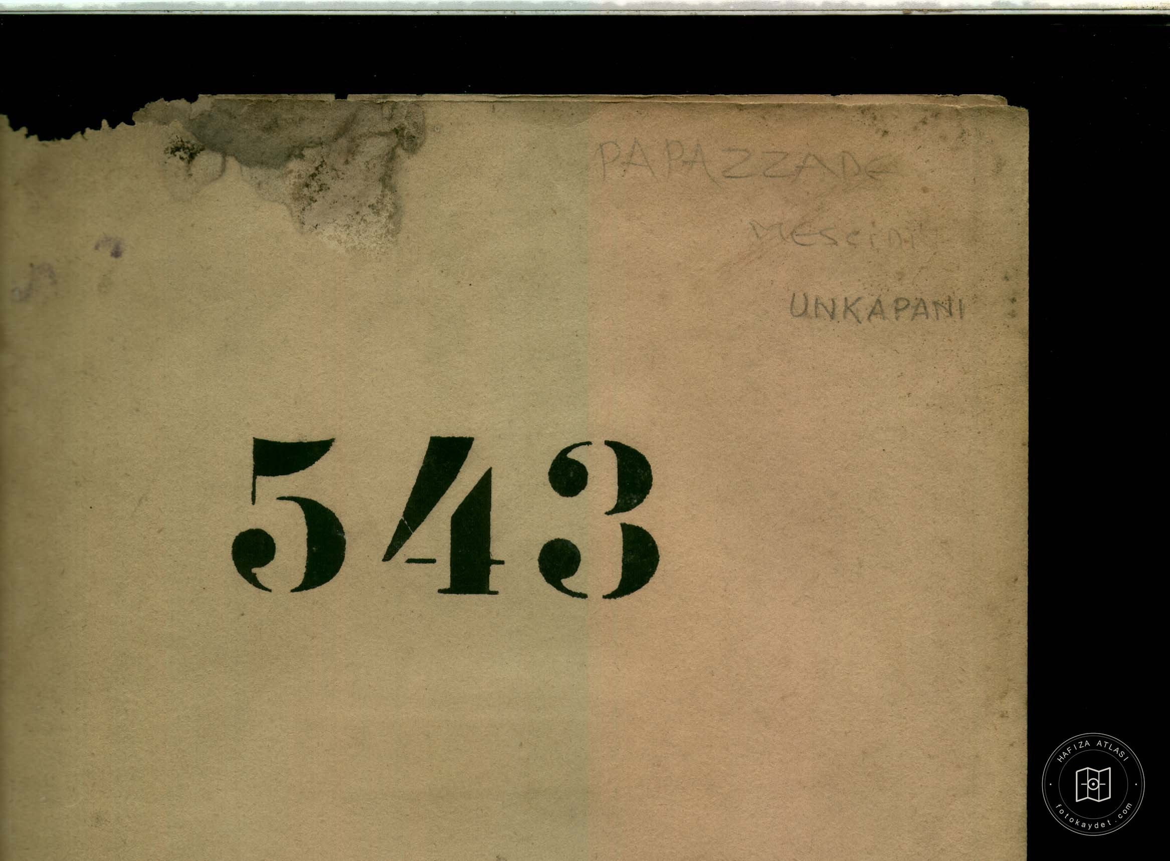 PAPAZZADE MESSAGE — Document