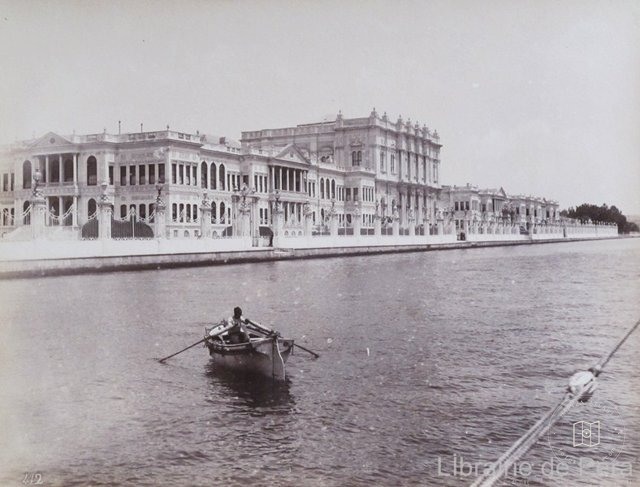 Dolmabahçe and Çırağan — View from the archive