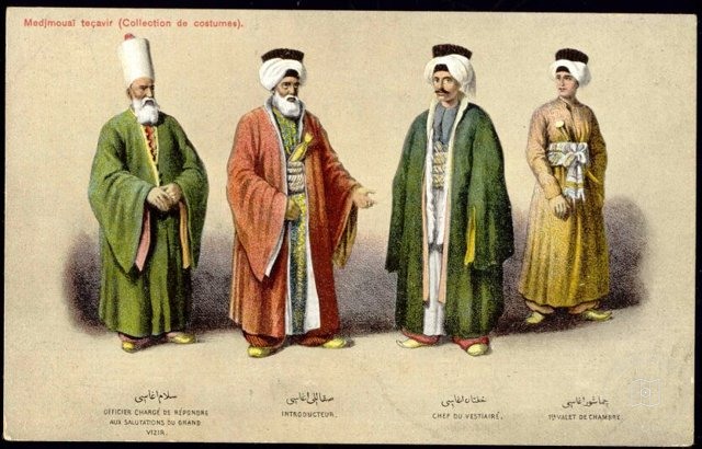 Osmanlı Halkı ve Kostümleri — Portre ve kişi arşivi