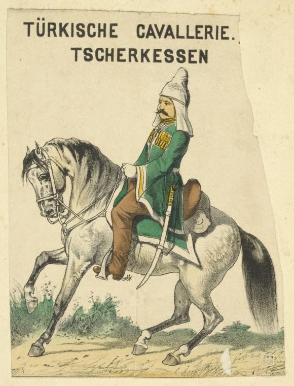Osmanlı Halkları, Askerleri, Memurlar, Kostümleri — Portre ve kişi arşivi