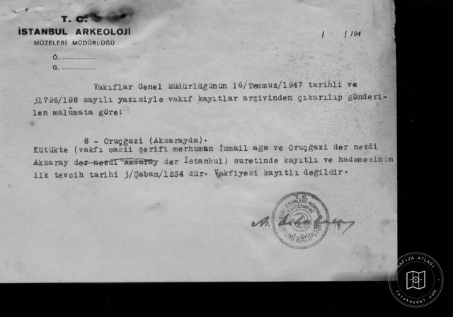 Eski Eser Encümen Arşivi