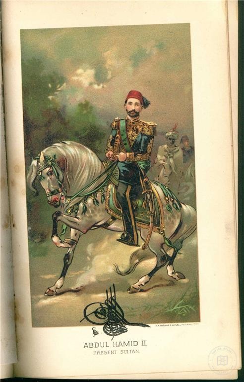 Ottoman People, Soldiers, Officers, Costumes — Portrait from the archive