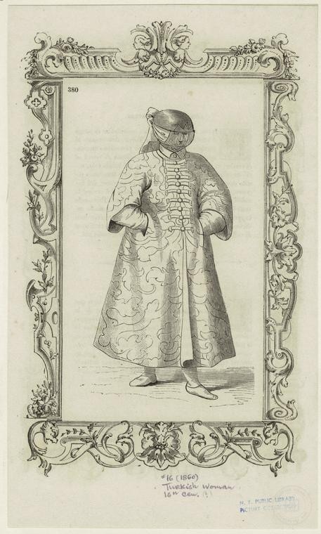 Ottoman People, Soldiers, Officers, Costumes — Portrait from the archive