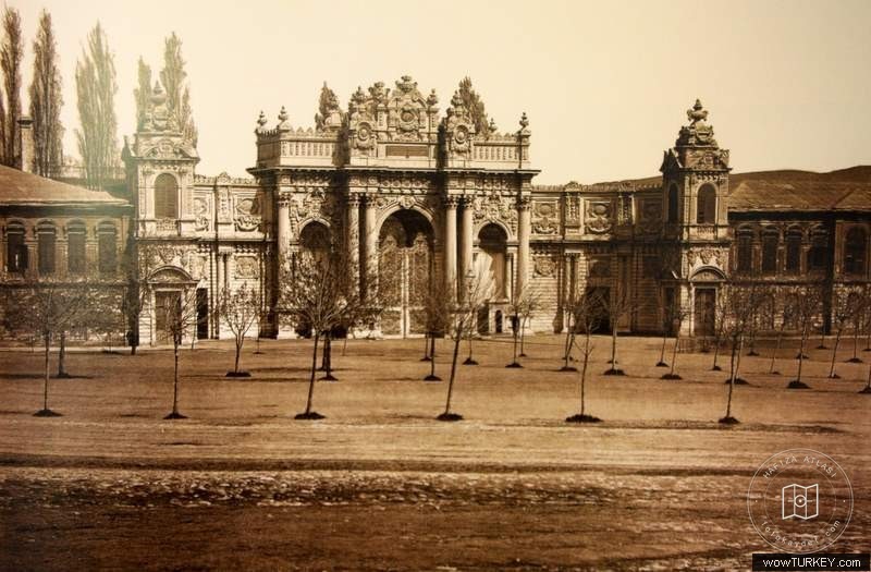 Dolmabahçe ve Çırağan — Arşivden bir görünüm