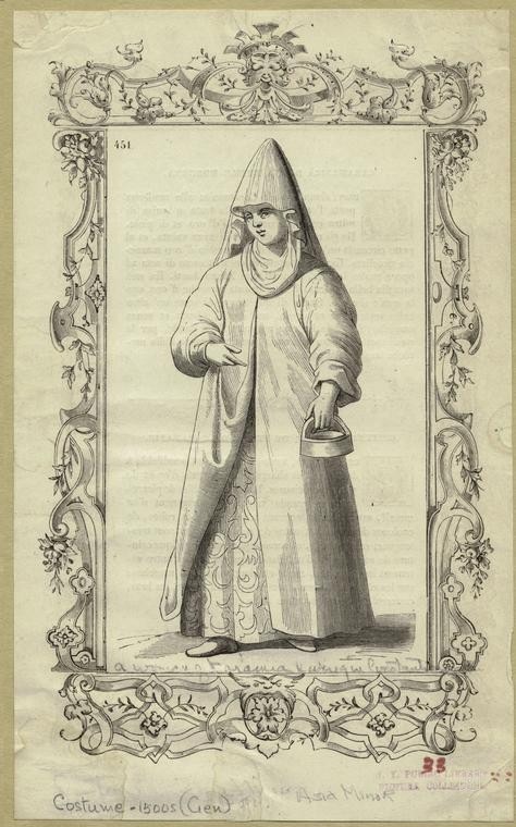Ottoman People, Soldiers, Officers, Costumes — Portrait from the archive