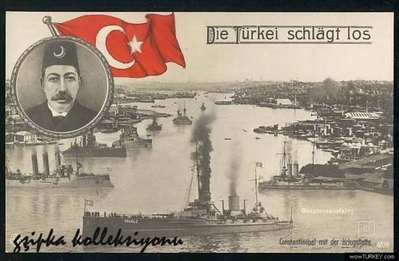 Stanbul Boğaziçi Yavuz ve Savas Gemi