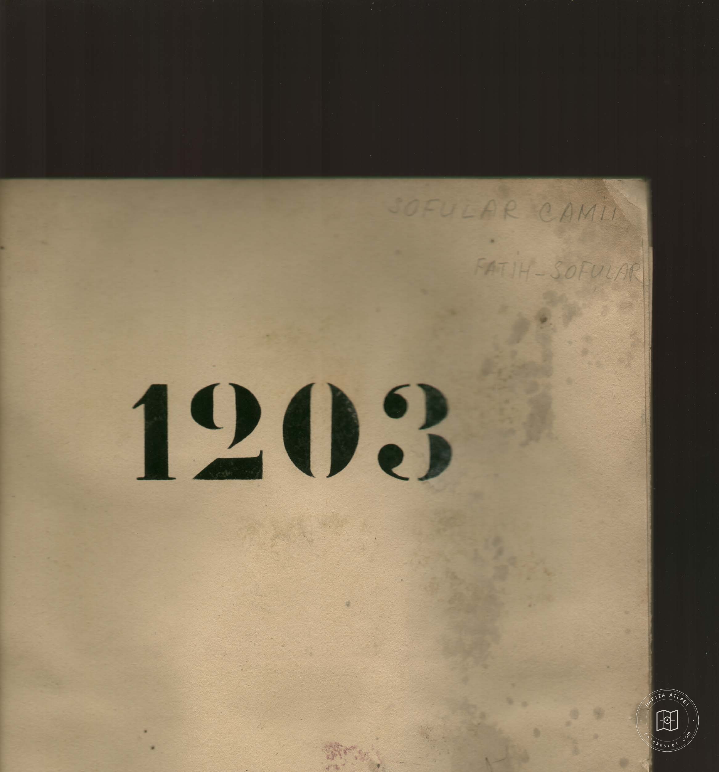Sofular Mosque — Document