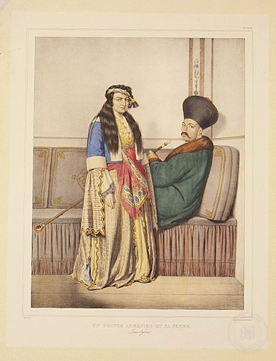 Ottoman People and Costumes — Portrait from the archive
