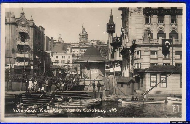 Karaköy — Arşivden bir görünüm
