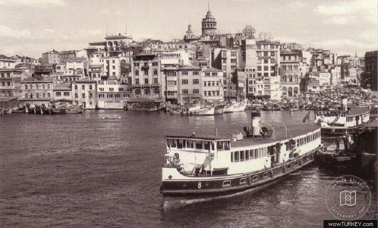 Galata Bridge Eiffel Scaffolding