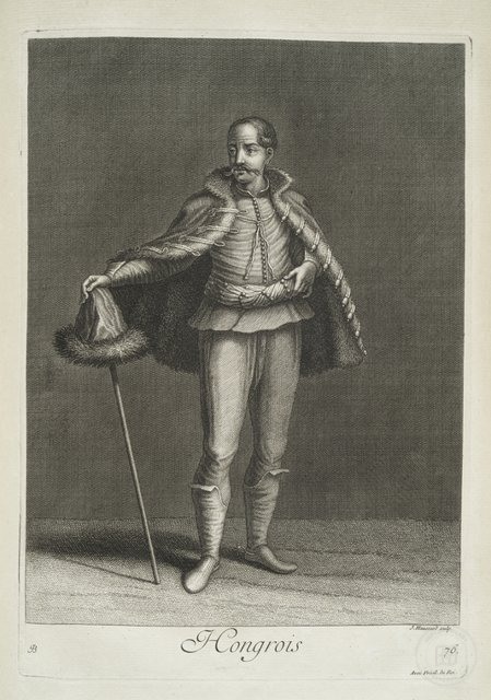 Ottoman People, Soldiers, Officers, Costumes — Portrait from the archive
