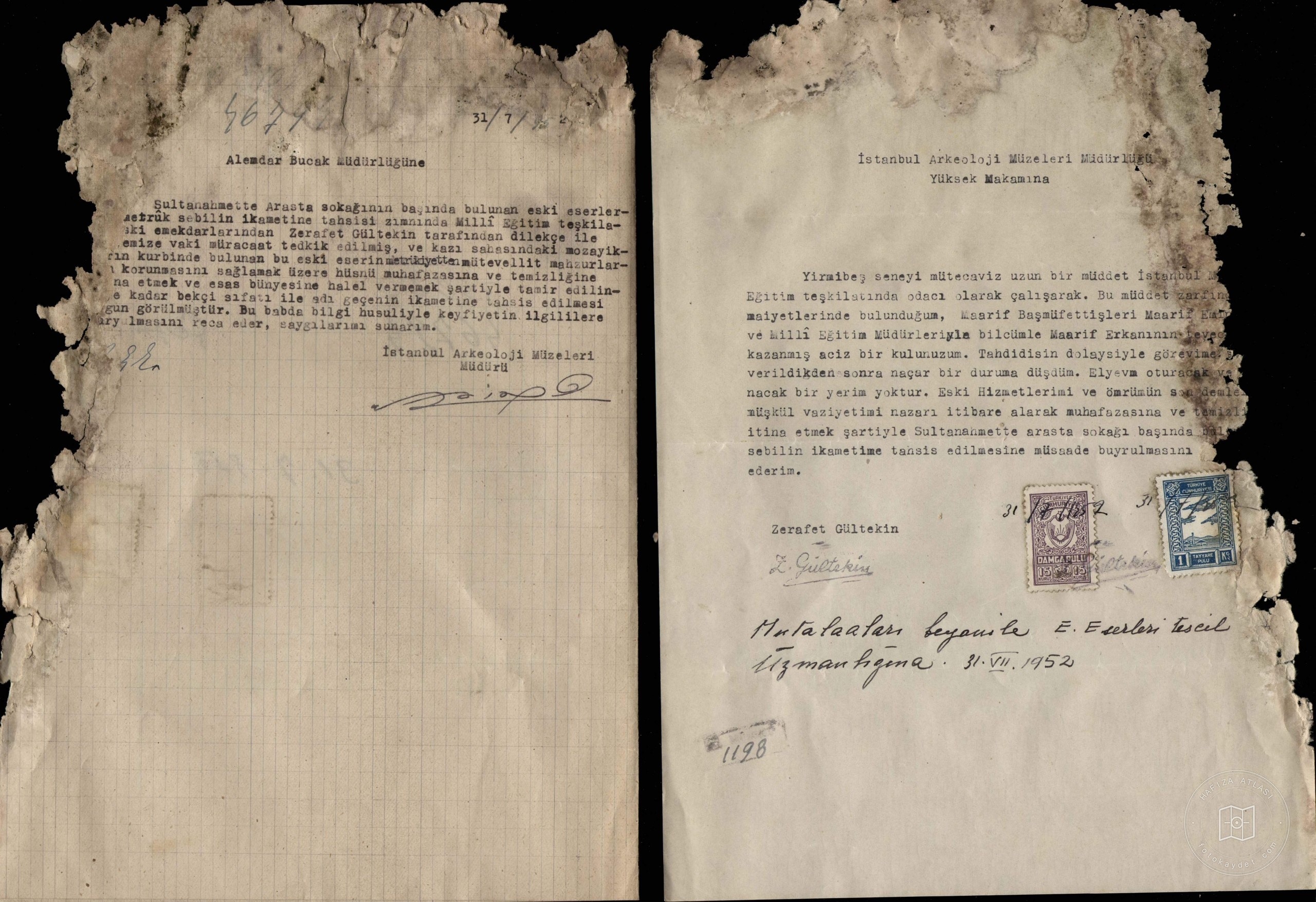 Arasta sultan troubled — Archival document