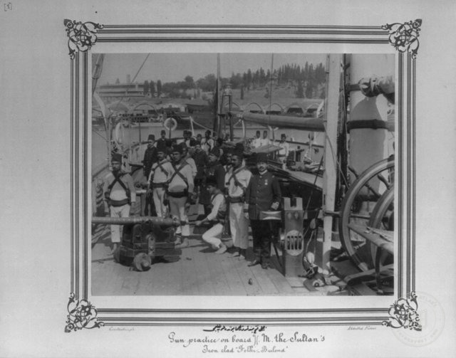 Ottoman Sailors on a Ship’s Deck — Album Plate