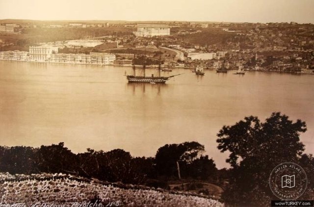 Dolmabahçe and Çırağan — View from the archive