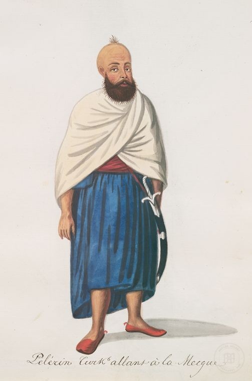 Ottoman People, Soldiers, Officers, Costumes — Portrait from the archive