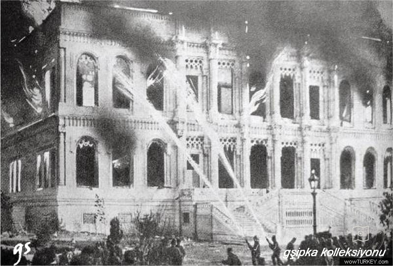Çırağan Palace Yangini