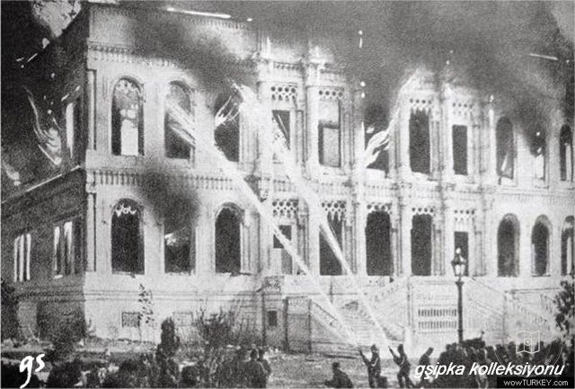Çırağan Palace Yangini