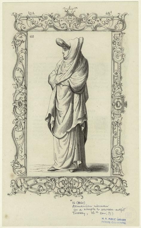 Ottoman People, Soldiers, Officers, Costumes — Portrait from the archive