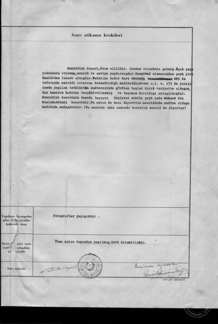 MUHIDDINI KOCAVİ MESCI — Document