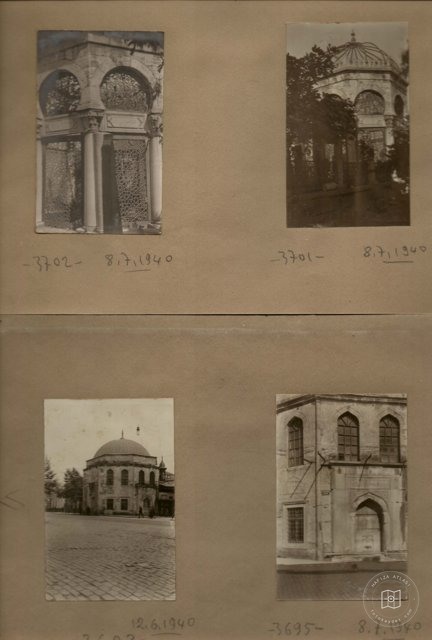 Mosque, medrese, taire, library — Album plate