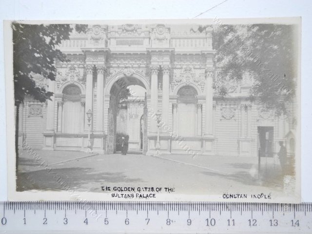Dolmabahçe and Çırağan — View from the archive