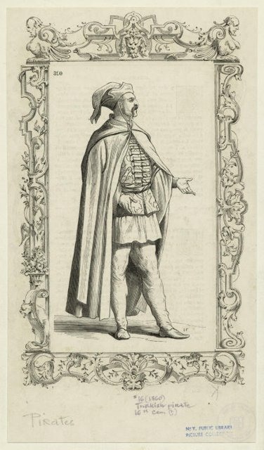 Ottoman People, Soldiers, Officers, Costumes — Portrait from the archive