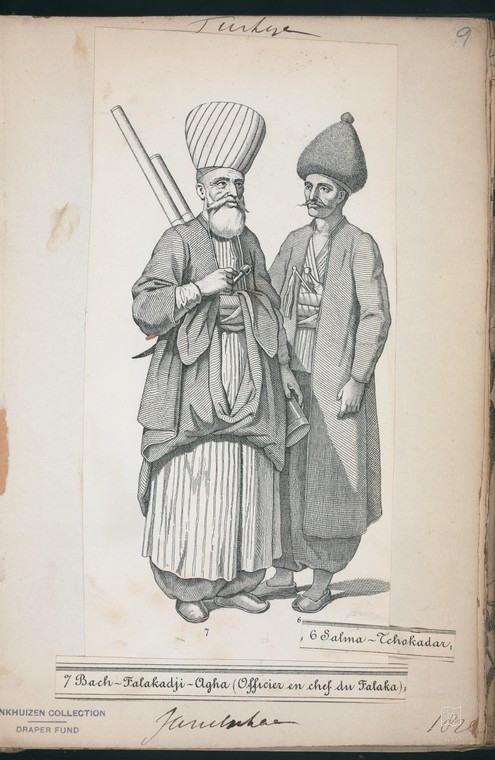 Osmanlı Halkları, Askerleri, Memurlar, Kostümleri — Portre ve kişi arşivi